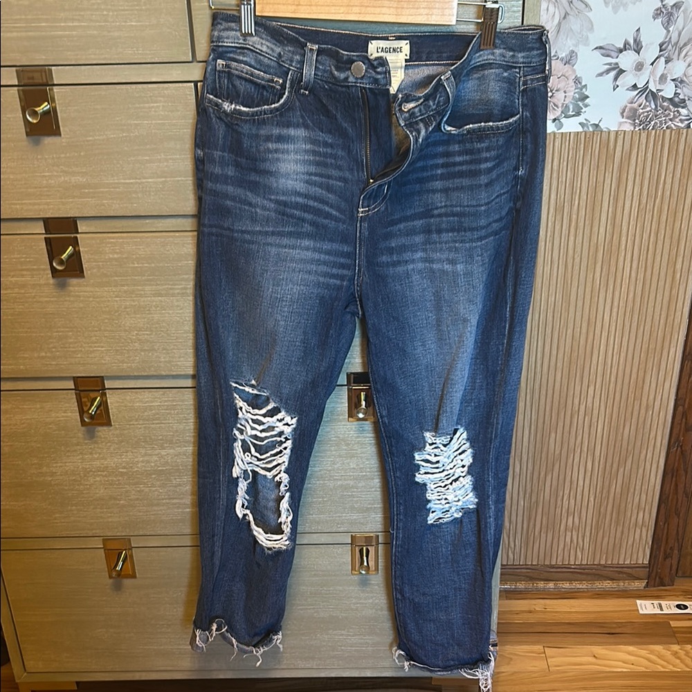 Edge Blue Distressed  Jeans